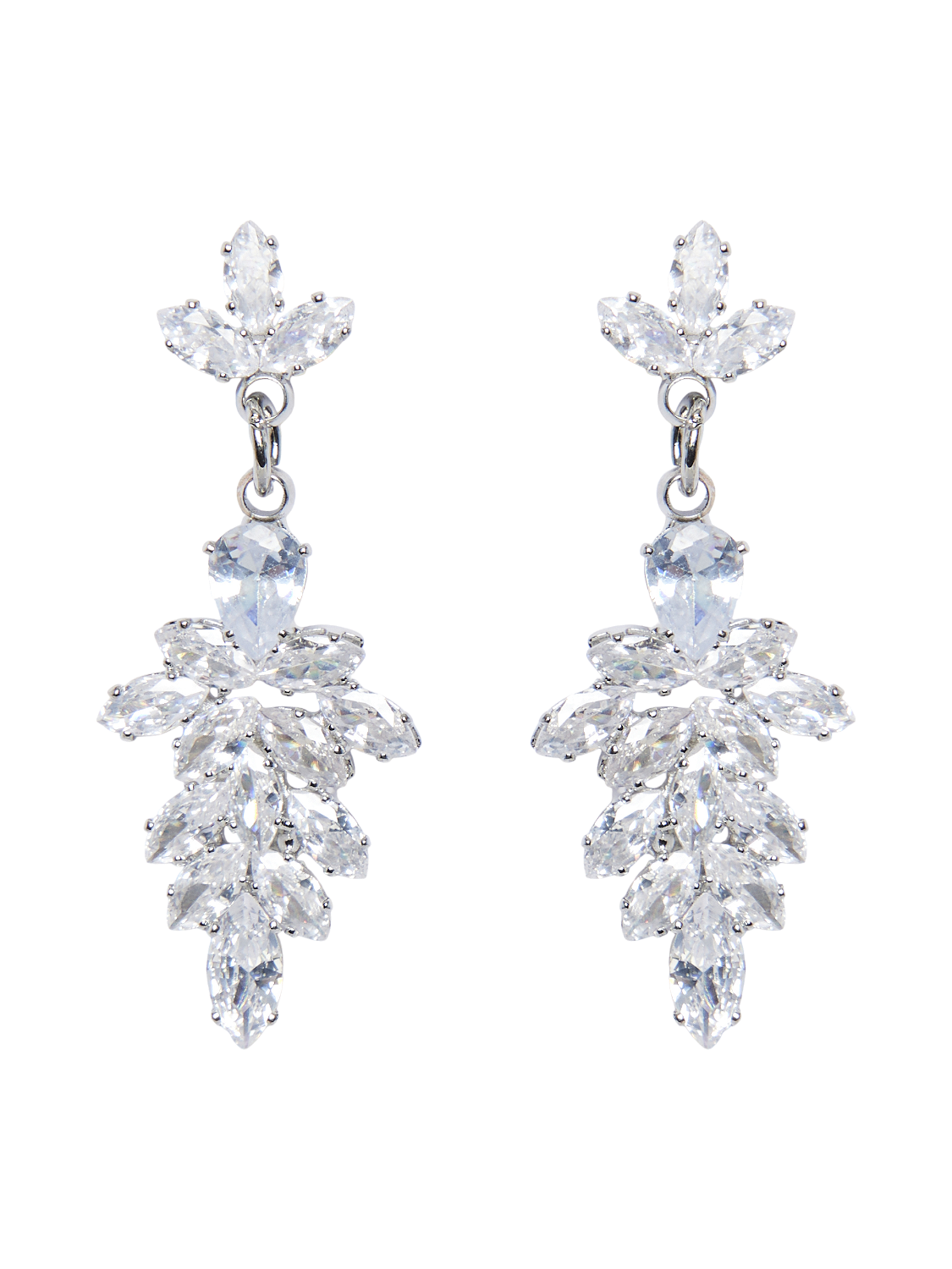 PCJAHANNA Earrings - Silver Colour